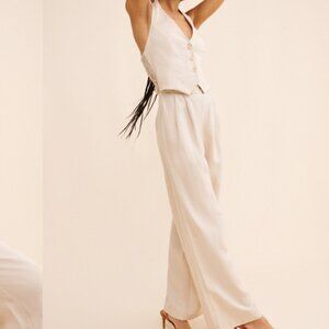 ASTR the label- M Tatum halter jumpsuit